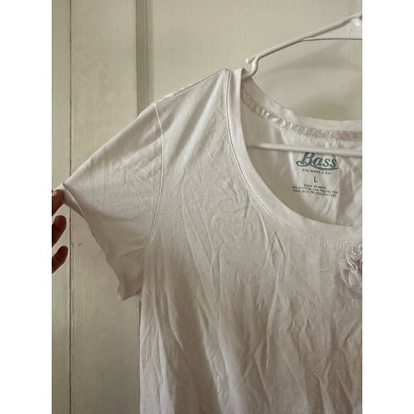 G.H. Bass women’s size large white blouse - Picture 5 of 6